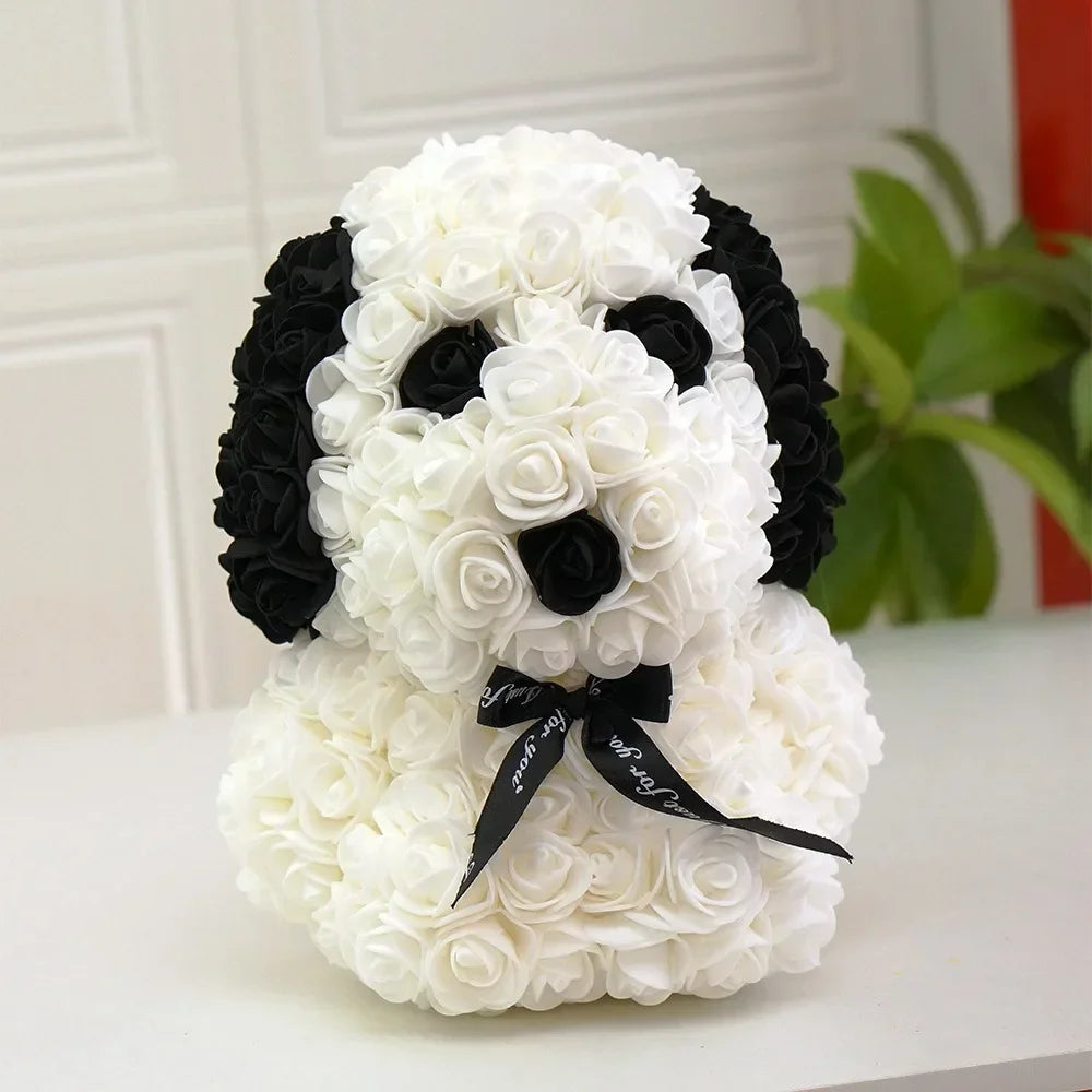 Valentine’s Day Offer ❤️ Create a romantic atmosphere with this dog in the form of eternal love flowers. 🌸 -18 $, now only $17.00 (instead of $35.00)