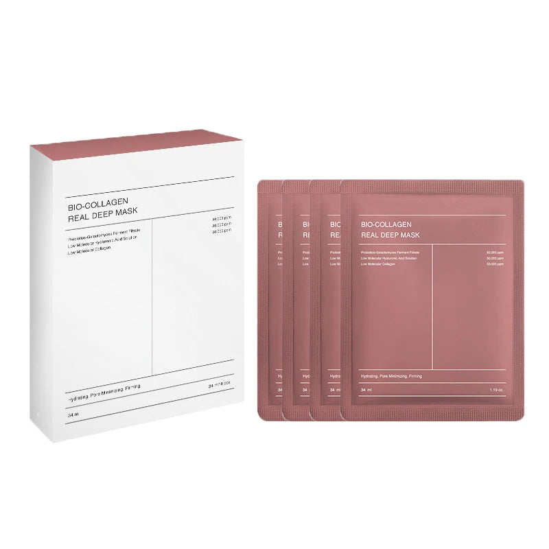 BIODANCE Bio-Collagen Real Deep Mask: The ultimate deep hydrating mask that tightens pores, improves elasticity, and strengthens the skin barrier for healthy, glowing skin.