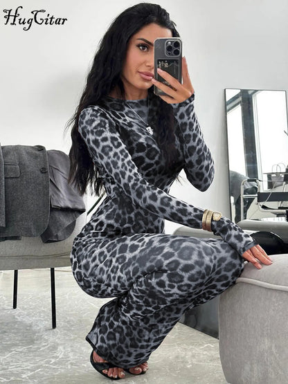 Sexy and Elegant Leopard Dress