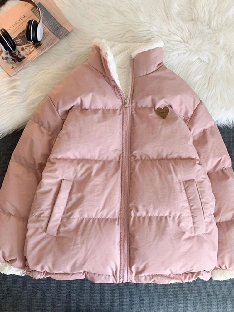 Our parkas coat is not only stylish but also incredibly warm, keeping you cozy during the chilly winter days. The double-sided design adds a unique touch to your outfit, making it versatile for different looks. Crafted from high-quality fabric