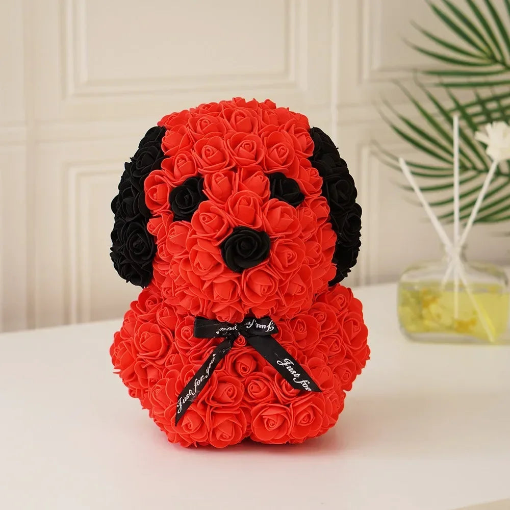 Valentine’s Day Offer ❤️ Create a romantic atmosphere with this dog in the form of eternal love flowers. 🌸 -18 $, now only $17.00 (instead of $35.00)